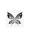 Tribal Butterfly Power Tattoo
